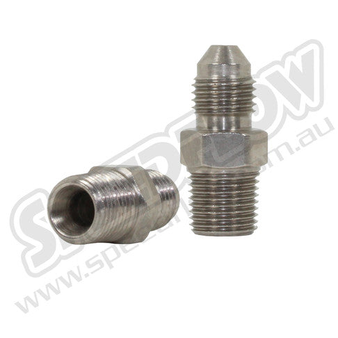 AN Flare to NPT Steel Adapters From: