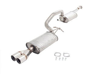 FORD FALCON (2008-2016) XR6 FG/FGX NA 6cyl SEDAN 2.5" Inch Stainless Steel Catback Exhaust System With Dual Tips - XFORCE