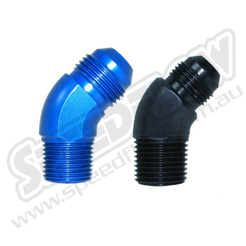 AN Flare to NPT 45 Degree Adapters From:
