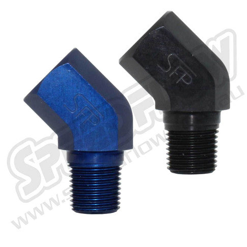 1/8"NPT Male to Female 45 deg From: