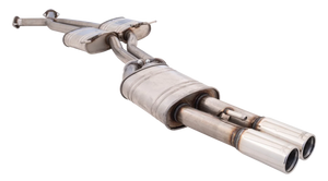 Holden STATESMAN (1999-2006) WH-WK-WL, 2.5" Inch Stainless Steel Twin Catback Exhaust System XFORCE