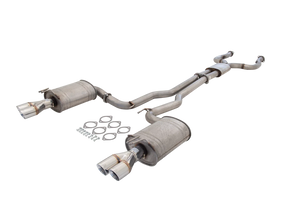 HOLDEN, HOLDEN SPECIAL VEHICLES CALAIS, CLUBSPORT, COMMODORE V8, GTS, SENATOR E1 (2006-2008), VE V8 SEDAN/WAGON 2006-2013 , 3" Inch Raw 409 Stainless Steel Catback Exhaust System