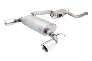 FORD FOCUS (2006-2011) XR5 TURBO 3" stainless steel Cat-Back Varex Exhaust System - XForce