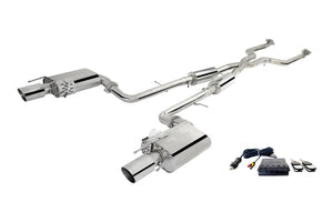 LEXUS IS 350 GSE31R (2013-2016) 2.25" Inch Stainless Steel Catback Exhaust System With XFORCE - Varex