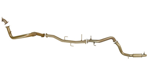 Mitsubishi Pajero NP (4M41T) 3.2L Turbo Diesel Nov 2002 to Oct 2006 - 3 Inch Turbo Back Exhaust System with Rear Resonator