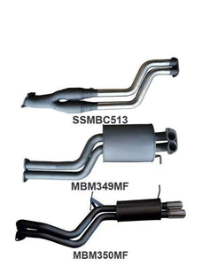 Ford Falcon (2008-2016) FG XR6 Turbo Ute Sedan & Turbo Back Manta Exhaust