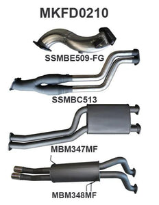 Ford Falcon (2008-2016) FG XR6 Turbo Ute Catback & Turbo Back Manta Exhaust
