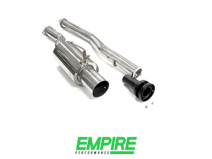 Nissan 350Z (2002-2009) Single Side Muffler Catback Exhaust – Custom LS