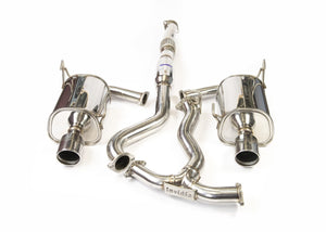 Subaru WRX (2008-2010) Invidia Q300 Turbo Back Exhaust w/SS Tips - Subaru WRX 08-10 Sedan/Forester XT SH (5MT/4AT)