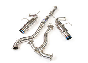 Subaru WRX (2008-2014) Invidia N1 Turbo Back Exhaust w/Ti Tips - Subaru WRX 08-14/STI 08-21 SEDAN ONLY/Forester XT SH 08-13
