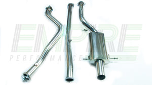 Subaru WRX & STI (1995-2007) GC8 GD - OVAL Turbo-back Exhaust (No Cat)
