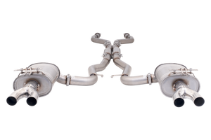 HOLDEN, CLUBSPORT, E2-E3 (2009-2012), 3" Inch Stainless Steel Twin Catback Exhaust System - XFORCE