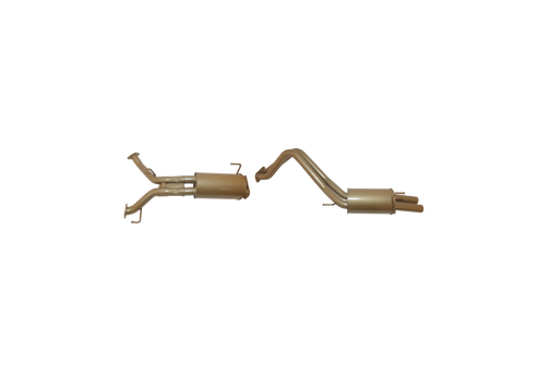 Toyota Landcruiser 200 Series V8 4.7L Petrol 2008 to Sep 2015 - Twin 2 1/2" Cat Back Kit