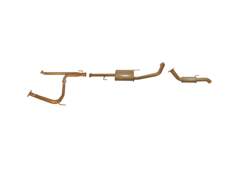 Toyota Prado 120 Series 4L V6 Petrol 2002 to 2009 - Single 2 1/2" with CAT Delete Kit