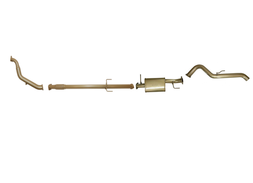 Mitsubishi Triton ML/MN 2.5L TD Dual Cab 2008 to 2015 - Single 3" with Rear Pipe Only Option Kit.