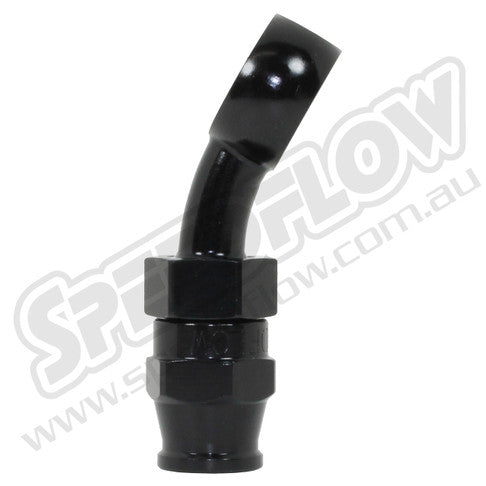 200 Series 3/8-M10 Banjo Hose End 30 deg - Aluminium