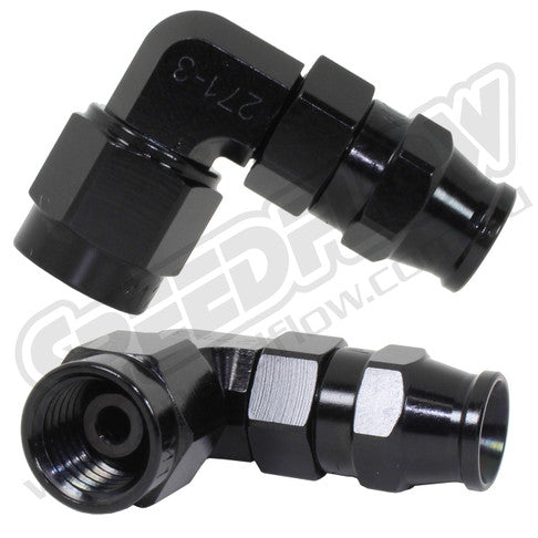 200 Series Inverted Seat Swivel Hose Ends 90 Degree