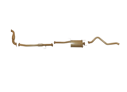 Isuzu D-MAX 3L (4JJ1-TCX) RT July 2012 to 2017 Pre DPF Model - Turbo Back Exhaust Single 3" with CAT Kit