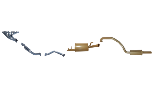 Toyota Landcruiser 100/105 Series 6 Cyl 4.5L Petrol 1998/2008 - Single 2 1/2" with Headers Kit