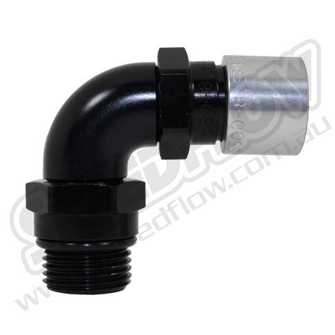 550 Series 90 Degree Hose End to Male Port Double Swivel...From: