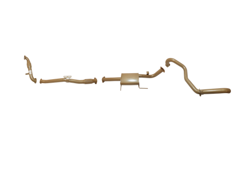 Nissan Patrol GU MKII Ute & Wagon 3L TD Mk I & Mk II 2000 to 2016 (without DPF/Air Purifier) - Single 3" with CAT and Rear Pipe Option Kit