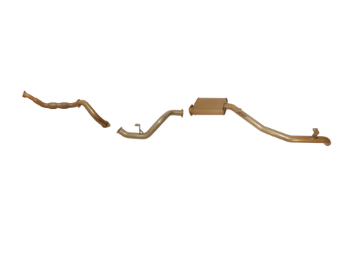 Toyota Landcruiser 70/78 Series V8 4.5L Single Turbo Troopy March 2007 to August 2016 (without DPF/Air Purifier) - Single 3" with CAT and Muffler Kit