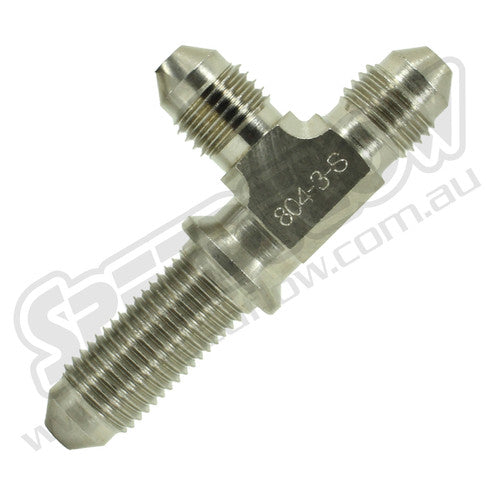 -3 Bulkhead Tee on Run - Steel