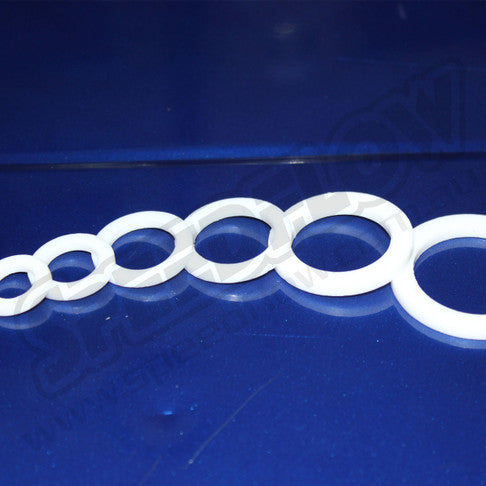 Teflon Bulkhead Washer Packs From: