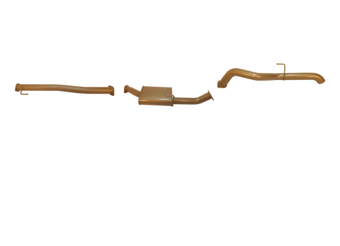 Nissan Navara ST/ST-X D23 2.3L TD March 2015 to current (Factory DPF/Air Purifier Back) - 3" Exhaust Kit