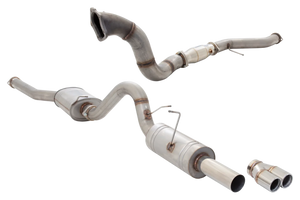 FORD FPV (2003-2007) F6, FALCON XR6 BA/BF TURBO UTE 3.5" Inch Raw 409 Stainless Steel Turbo Back Exhaust System -XForce