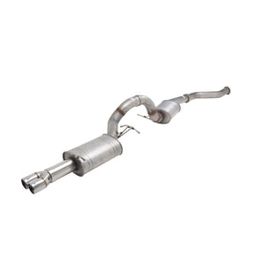 Ford Falcon (2008-2016) FG XR6 Turbo Sedan 3.5" Inch Raw 409 Stainless Steel Catback Exhaust System - Fits XFORCE Cat Only -XFORCE