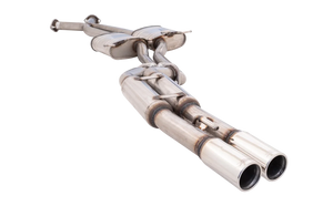 HOLDEN STATESMAN ( 1999-2006) WH-WK-WL, 2.5" Inch Stainless Steel Twin Catback Exhaust System With Hotdog XFORCE