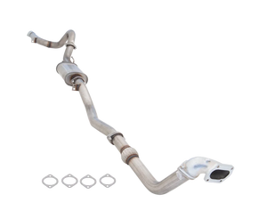 NISSAN NAVARA D22 3.0L TURBO DIESEL (1997-2009), 3″ Stainless Steel Turbo Back System with Metallic Cat Converter XFORCE