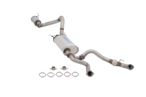 TOYOTA LANDCRUISER 100 SERIES PETROL V8 WAGON (1998-2007), 3" Inch Stainless Steel Catback Exhaust System XFORCE