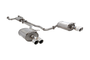 Holden Commodore (2006-2017) VE/VF SV6 SEDAN/WAGON 2.25" Inch Raw Stainless Steel Catback Exhaust System - XFORCE