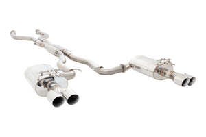 HOLDEN Commodore (2006-2008) CALAIS, CLUBSPORT, COMMODORE V8 E1 , VE V8 SEDAN/WAGON 2006-2013, VF V8 SEDAN/WAGON 2013-2017 , 2.5" Inch Stainless Steel Catback Exhaust System With Varex Muffler - XFORCE