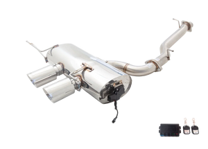 VW GOLF R MK6 (10/2009-08/2013) 3" Inch Stainless Steel Catback Exhaust System With Varex - XFORCE