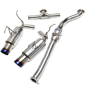 Nissan 350Z (2002-2009) Invidia Dual N1 Catback Exhaust w/Ti Straight Cut Tips - Nissan 350Z Z33 02-09