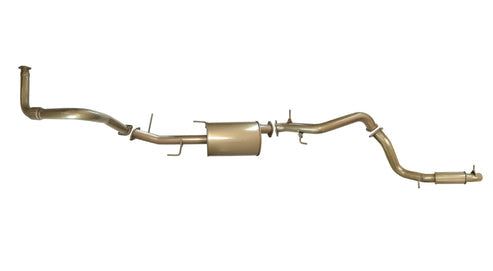 Mitsubishi Pajero NM (4M41T) 3.2L Turbo Diesel May 2000 to Oct 2002 - 3 Inch Turbo Back Exhaust System with Centre Muffler and Rear Resonator