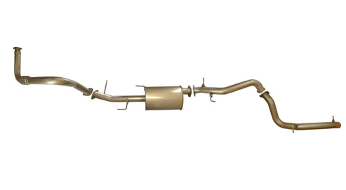 Mitsubishi Pajero NM (4M41T) 3.2L Turbo Diesel May 2000 to Oct 2002 - 3 Inch Turbo Back Exhaust System with Centre Muffler