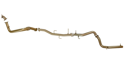 Mitsubishi Pajero NP (4M41T) 3.2L Turbo Diesel Nov 2002 to Oct 2006 - 3 Inch Turbo Back Exhaust System Straight Through No Mufflers