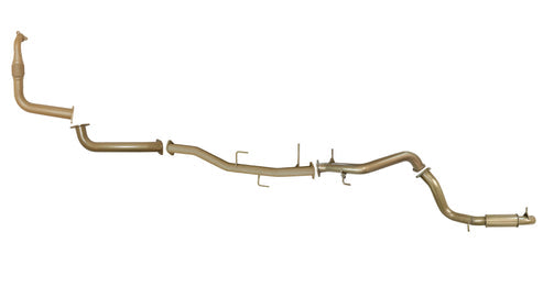 Mitsubishi Pajero NX (4M41T) 3.2L Turbo Diesel Sep 2014 to Sep 2016 - 3 Inch Turbo Back Exhaust System with and Rear Resonator
