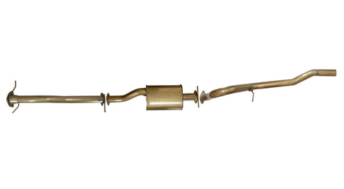 PY, T6.2 Ford Ranger 2022- On 3.0L V6 Turbo Diesel 3" (DPF Back) Exhaust System with Centre Muffler