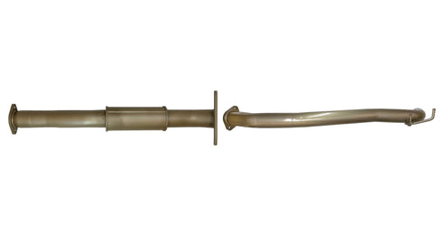 Mazda BT-50 3.2L (P5AT) TD 2016 to 2020 DPF Model - Single 3" (DPF Back) Exhaust System With Resonator
