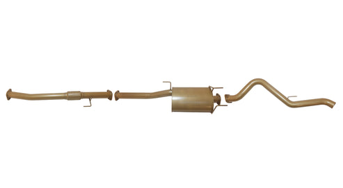 Mazda BT-50 3L (4JJ3-TCX) 2020 to 2025 (DPF Back) Exhaust with Muffler