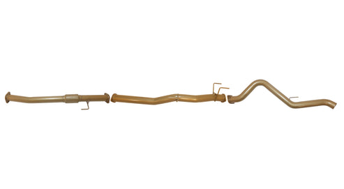 Mazda BT-50 3L (4JJ3-TCX) 2020 to 2025 (DPF Back) Exhaust No Mufflers