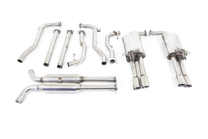 Holden Commodore (2006-2017) VE / VF SV6 Twin 2.25" Stainless Catback Exhaust System