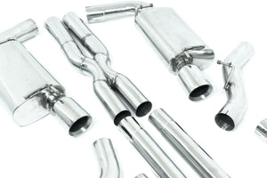 Chrysler 300c  SRT8 (2012-2015) 6.4 V8 Twin 3" Stainless Catback Exhaust System