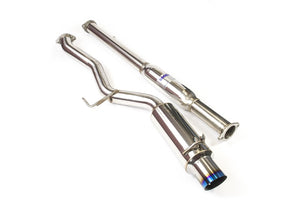 Mitsubishi EVO 7-9 (2001-2005) Invidia N1 Turbo Back Exhaust w/Metal Matrix Cat - Mitsubishi Evo 7-9 CT9A
