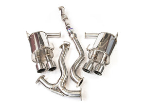 Subaru WRX (2015-2021) Invidia Q300 Turbo back Exhaust w/SS Rolled Tips - Subaru WRX VA 15-21 (Auto)